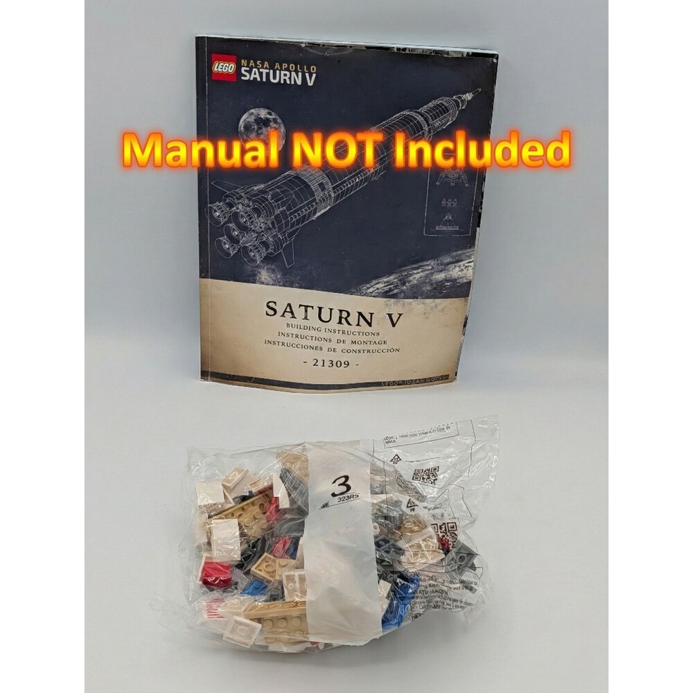 NASA Apollo Saturn V Bag 3 Sealed LEGO 21309 92176 Replacement Parts